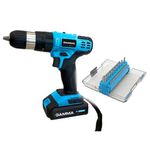 Taladro Atornillador a bateria Gamma _ 30Nm _ 1 cargador_Bateria + regalo de puntas