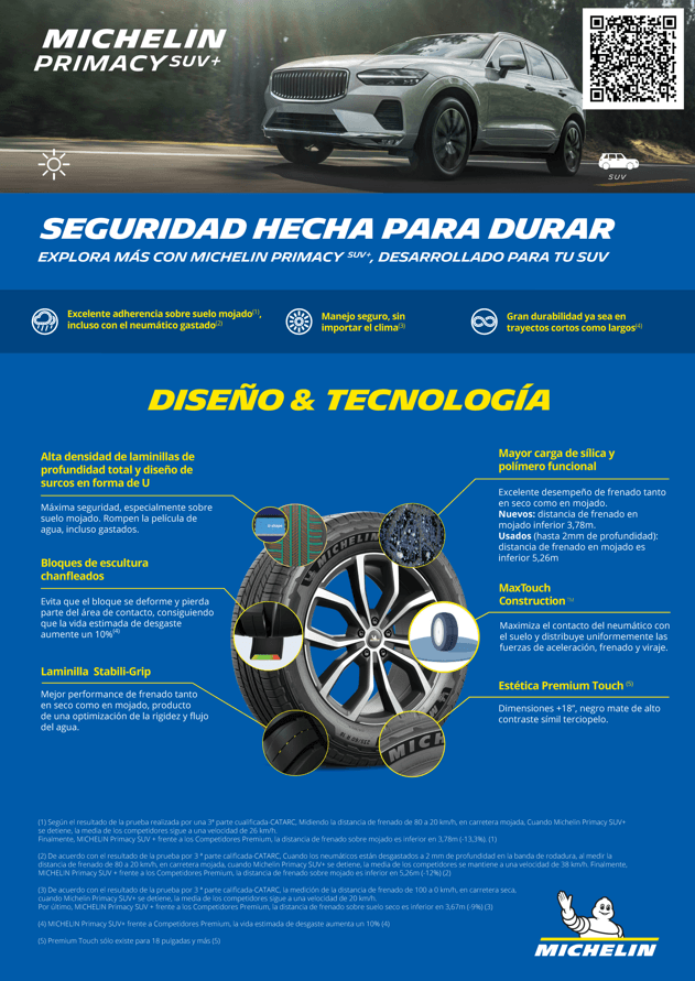 Primacy suv+ ficha tecnica