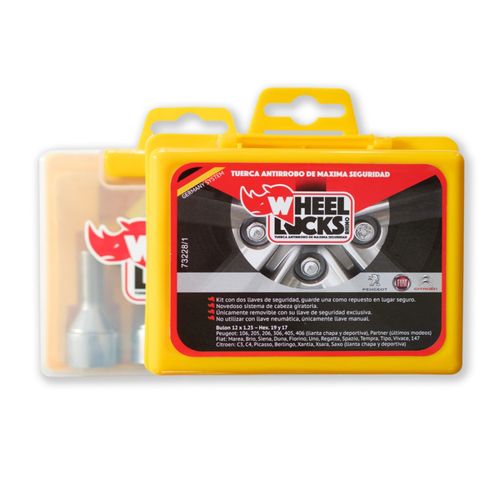 ANTIRROBO WHEEL LOCK - 73228/1