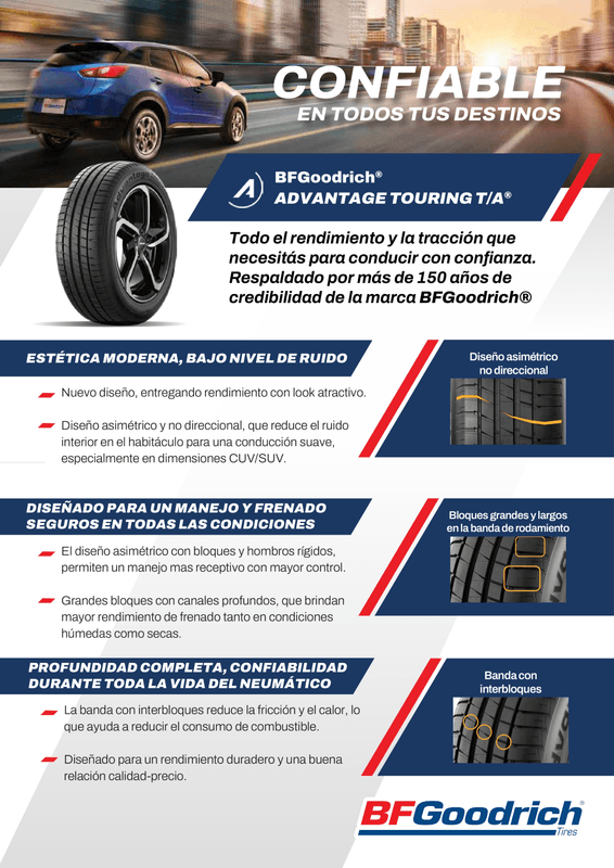 215/50 R17 BFGOODRICH ADVANTAGE TOURING 95V-1787164014782