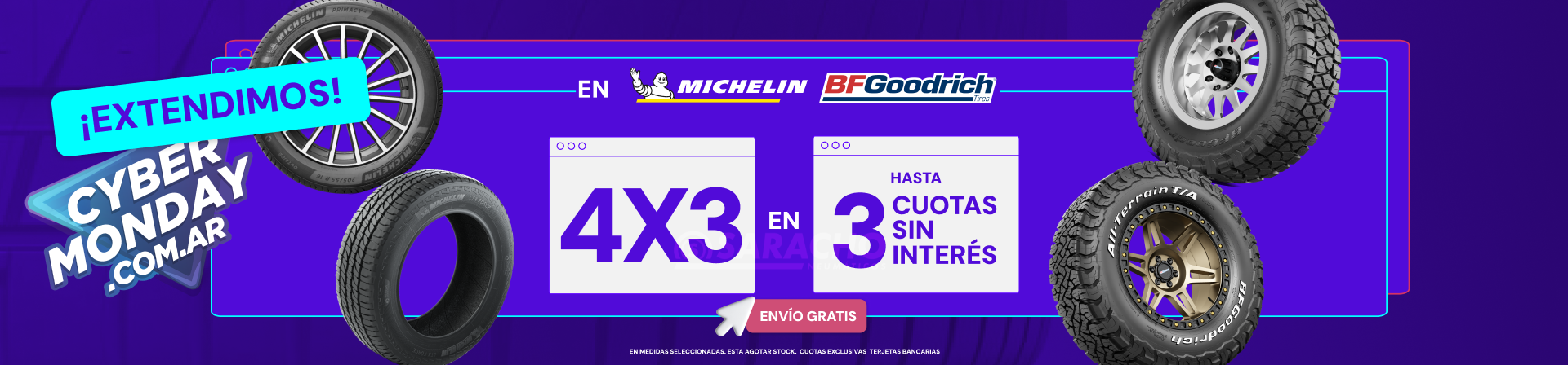 Extendimos el cybermonday y los mejores descuentos en cubierta